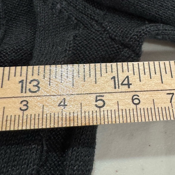 LouLou Studio Women Gaya Black Ribbed Mock Neck Dress Size XS - Picture 6 of 7